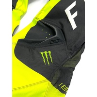 Fox 180 Mens Motocross Monster Pants Black Green Yellow Size 34