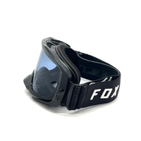 Fox Airspace Motocross Goggles Full Black with Cover Bag