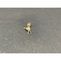 Ladies 9ct Yellow Gold Shoe Heal Pendant