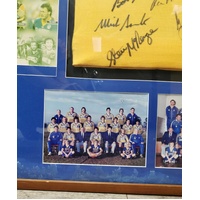 Classic Parramatta Premiers 1981-82-83 Jersey Signed by Team Framed Memorabilia