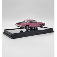 Carlectables Holden HQ Monaro GTS Coupe Orchid Metallic Black Stripes 1:43