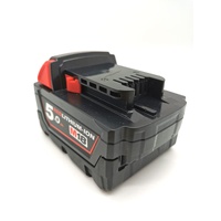 Milwaukee M18 18V RedLithium-Ion 5.0Ah Extended Capacity Battery Pack M18B5