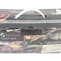 CampMaid 4Pc Deluxe Dutch Oven Camping Barbecue Grill Tool Set CM60006