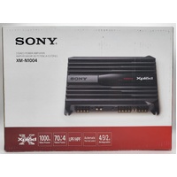 Sony Xplod Stereo Power Amplifier XM-N1004 70W x 4 Rated Power 1000W Max Output