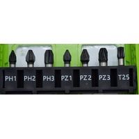 Taipan Impact Bit Set with Storage Case