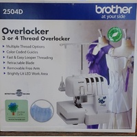 Brother 2504D 3 or 4 Thread Overlocker White