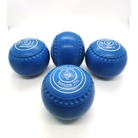 Taylor Redline XTL Size 3 Set 4 Blue Lawn Bowls with Case