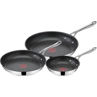 Tefal Jamie Oliver 3 Piece Set Frying Pan Size 20cm 24cm and 28cm