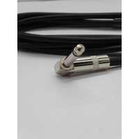 Worldstage 3m Black Professional Guitar Lead 1/4 inch 6.5 mm mono phono jack (New)