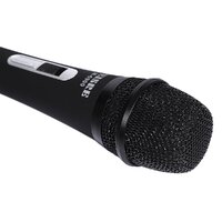 WEISRE Professional Hi Fidelity Unidirectional Dynamic Microphone for Home School Stage With 6.35mm-Plug BLACK