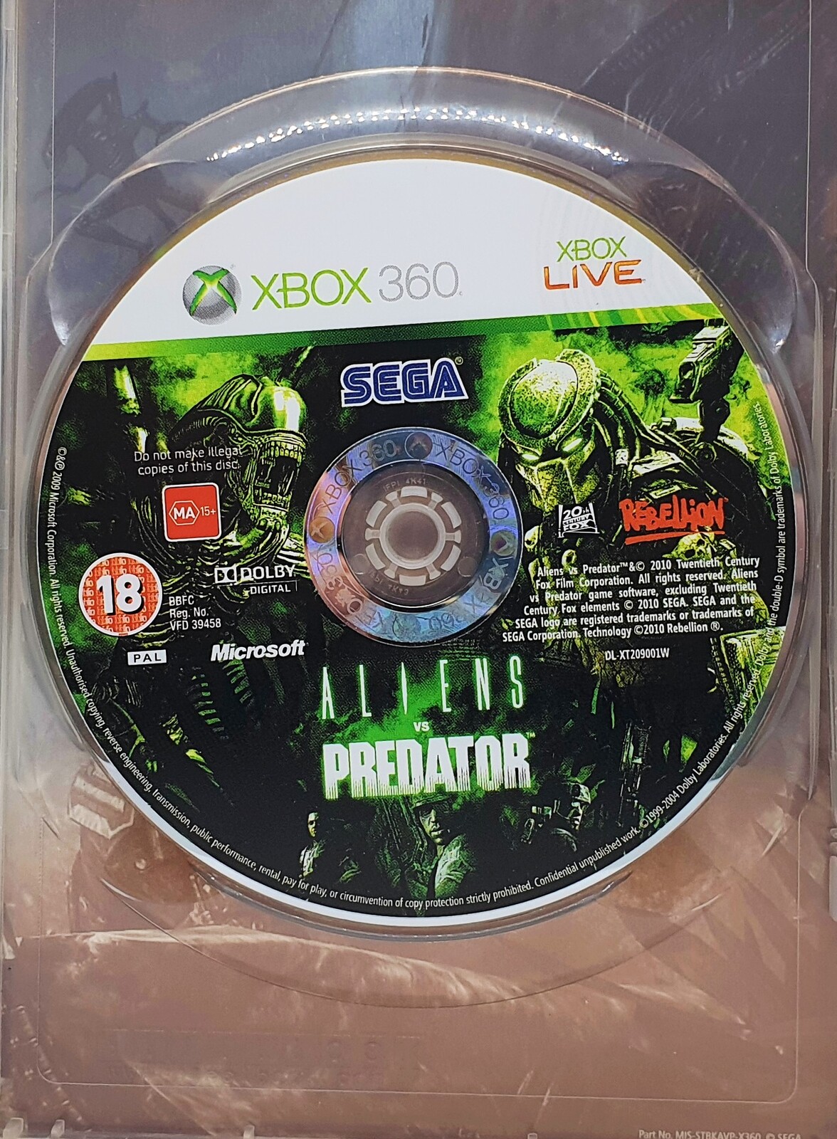 ✓ ALIENS VS Predator - Microsoft Xbox 360 Game ✓ $10.00 - PicClick AU