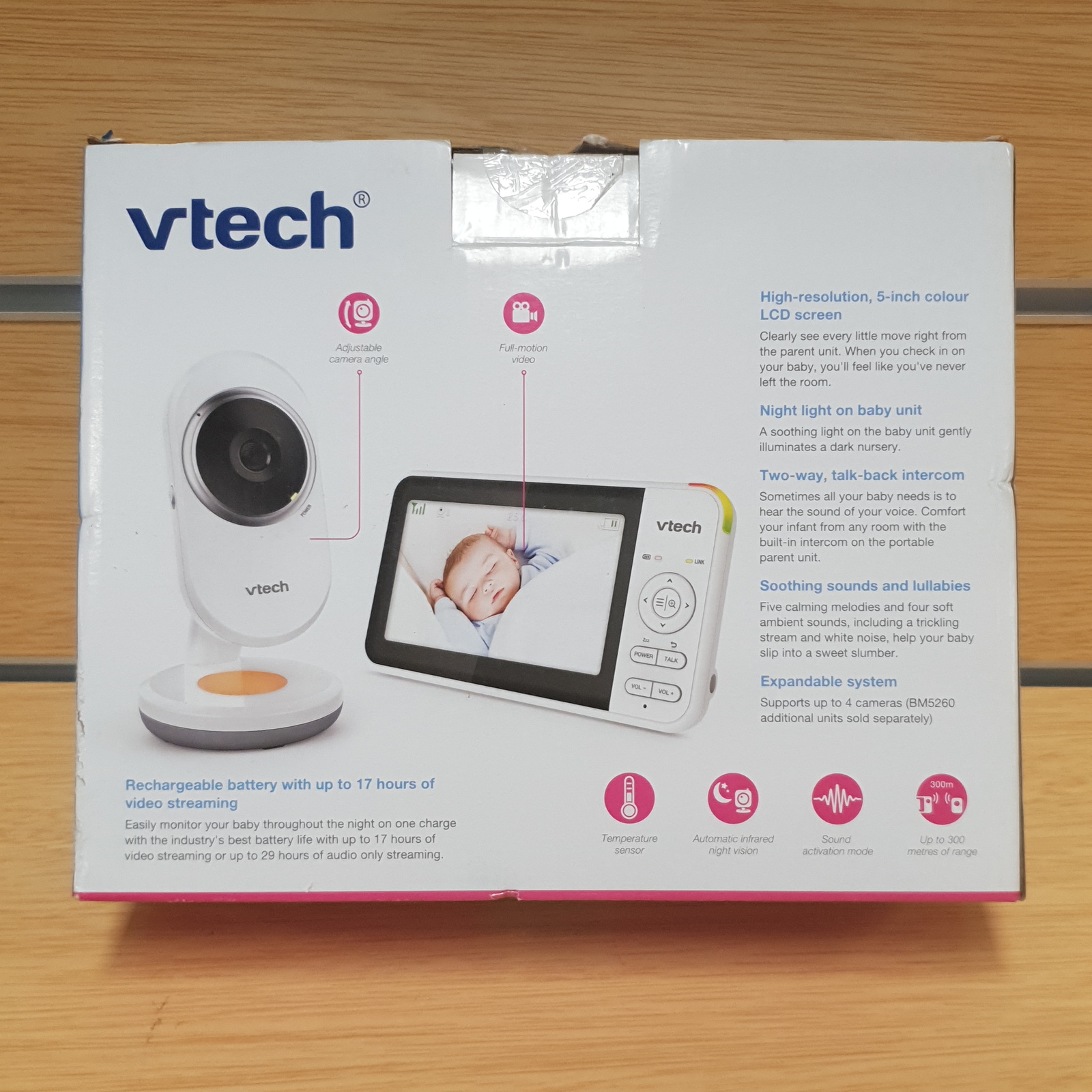 vtech bm5250 full colour video monitor