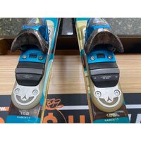 Roxy Snow Skis 158cm Auto Drive Roxy Bindings All Mountain Lightweight Design