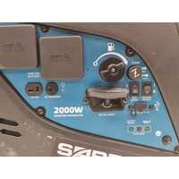 Saber 2000W Portable Petrol Inverter Generator SABSPG2000W (Pre-Owned)