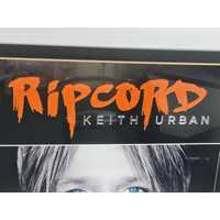 Keith Urban Gold Plaque Record Reaching Gold Sales of RIPCORD (Pre-Owned)