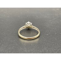 Ladies 9ct Yellow Gold Ring (Pre-Owned)