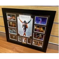 This Is It Michael Jackson 1st Anniversary Limited Edition Framed Memorabilia