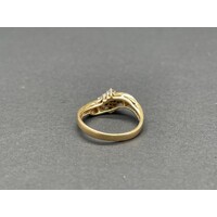 Ladies 18ct Yellow Gold Diamond Ring (Pre-Owned)