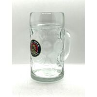 Paulaner Munchen Bavarian Collectors 1 Litre Stein Mug German Barware