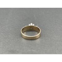 Ladies 9ct Yellow Gold Ring (Pre-Owned)