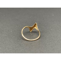 Ladies 9ct Yellow Gold Ring (Pre-Owned)