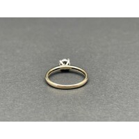 Ladies 9ct Yellow Gold Ring (Pre-Owned)