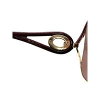 Christian Dior New Volute NOASQ 57 18 145 Gold Burgundy Womens Sunglasses