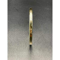 Ladies 9ct Yellow Gold Round Bangle