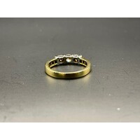 Ladies 18ct Yellow Gold Diamond Ring