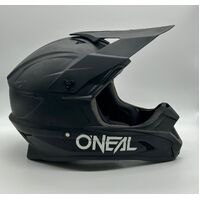 O'Neal Dirt Helmet Size 2XL Solid Black Robust Motorcross Helmet