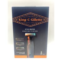 King C Gillette Style Master Gillette Cordless Beard Trimmer for Men