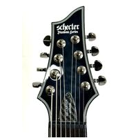 Schecter Diamond Series Hybrid C-8 8 String in Trans Black Burst Electric Guitar