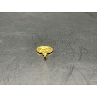 Unisex 18ct Yellow Gold Religious Pendant