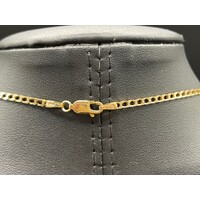 Men's 9ct Yellow Gold Curb Link Necklace