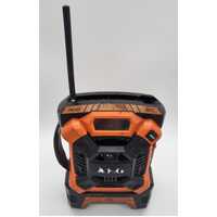 AEG Jobsite Radio BR18C-X4 Skin Only Compact 18V Radio for Jobsite Use