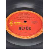 AC/DC APLP.053 For Those About to Rock LP Albert Productions Vinyl Record