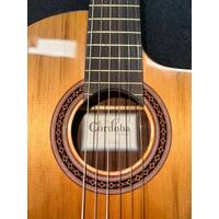 Cordoba C5 CE Nylon String Cutaway Classical Electric Guitar with Bag