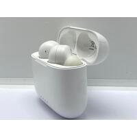 Wave 3S-2028 True Wireless Bluetooth Earbuds White with Case and Cable