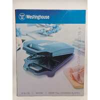 Westinghouse Four Slice Deep Fill Sandwich Maker Black WHSWM01K Non Stick