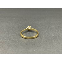 Ladies 18ct Yellow Gold Diamond Ring