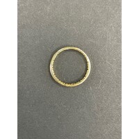 Unisex 18ct Yellow Gold Greek Pattern Ring