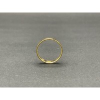 Ladies 18ct Yellow Gold Plain Band Ring