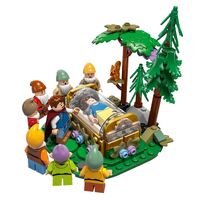 LEGO Disney Snow White and the Seven Dwarfs Cottage Build and Display Set 43242