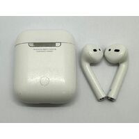 Apple AirPods A1602 2nd Generation Bluetooth Wireless In-Ear Earbuds White