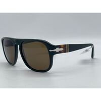 Persol JEAN PO3310S Dark Green Brown Polarised Sunglasses Handmade in Italy