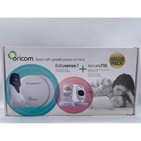 Oricom Babysense2 Infant Breathing Movement Monitor + Secure710 Value Pack