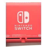 Nintendo Switch Lite Pink Coral HDH-001 Handheld Console with Case and Charger