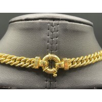 Ladies 18ct Yellow Gold Fancy Link Necklace