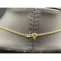 Ladies 18ct Yellow Gold Belcher Link 'Diana' Necklace