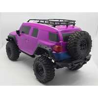 1/10 Brushless Rock Climber 4x4 Off-Road RC Car Purple with Remote and Charger